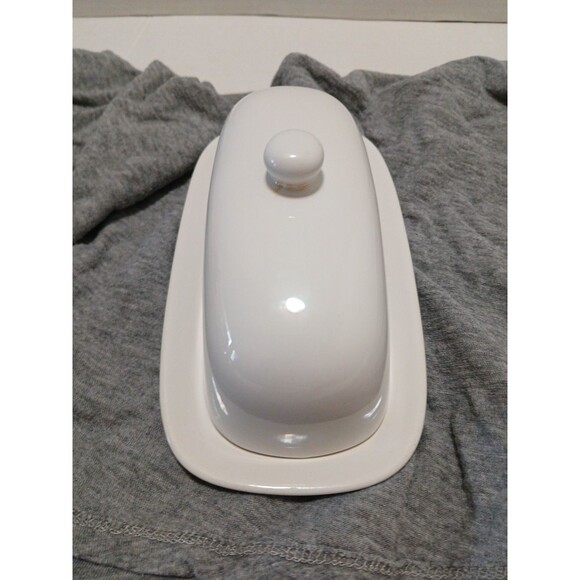 Corning Ware Butter Dish White Table Ware Made in Thailand Casual China - Picture 13 of 16
